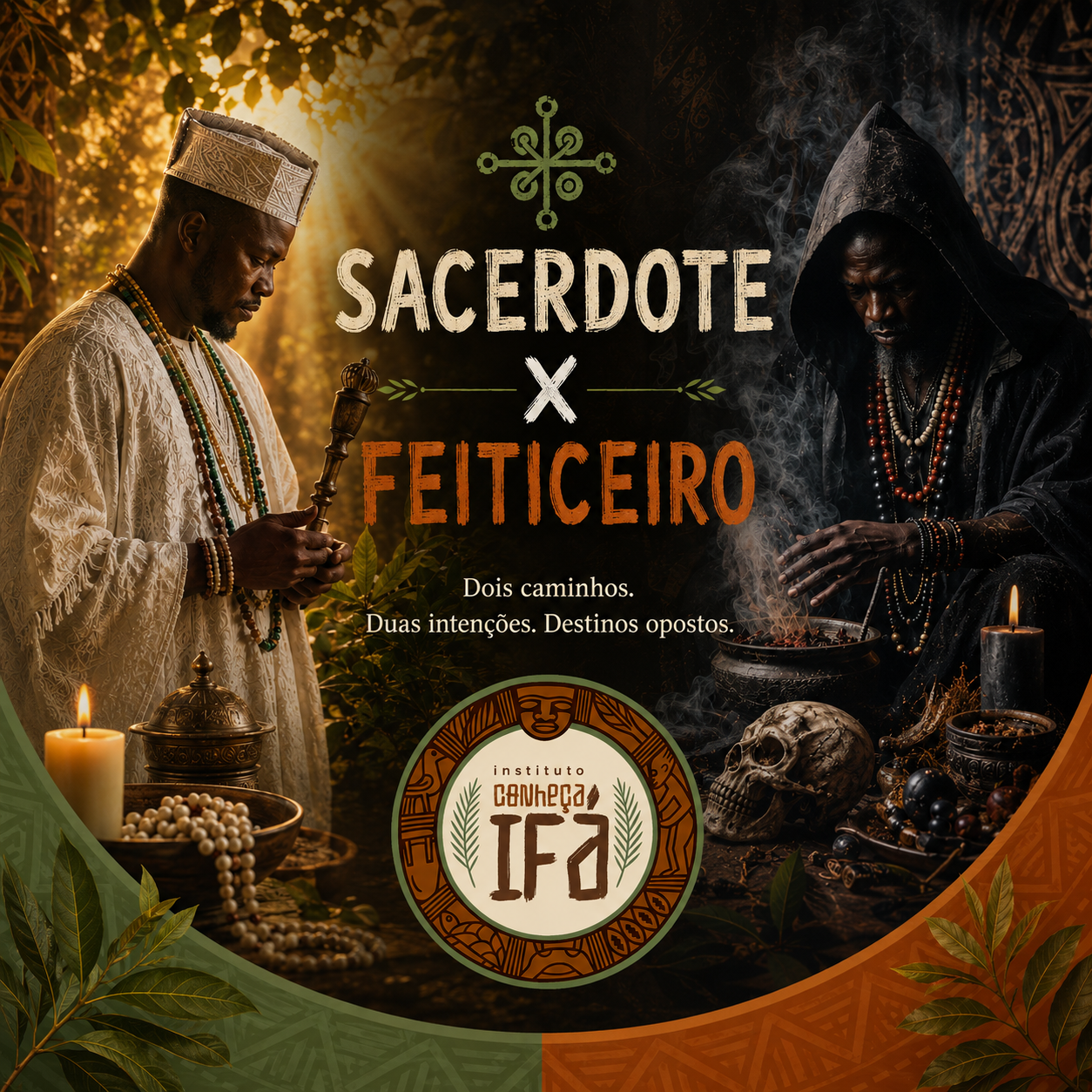 Sacerdote x Feiticeiro