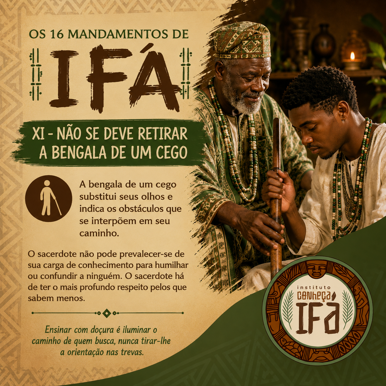 Os mandamentos de Ifá – XI