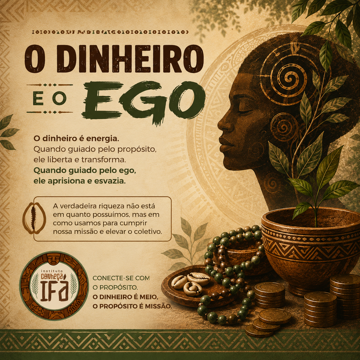 O dinheiro e o ego