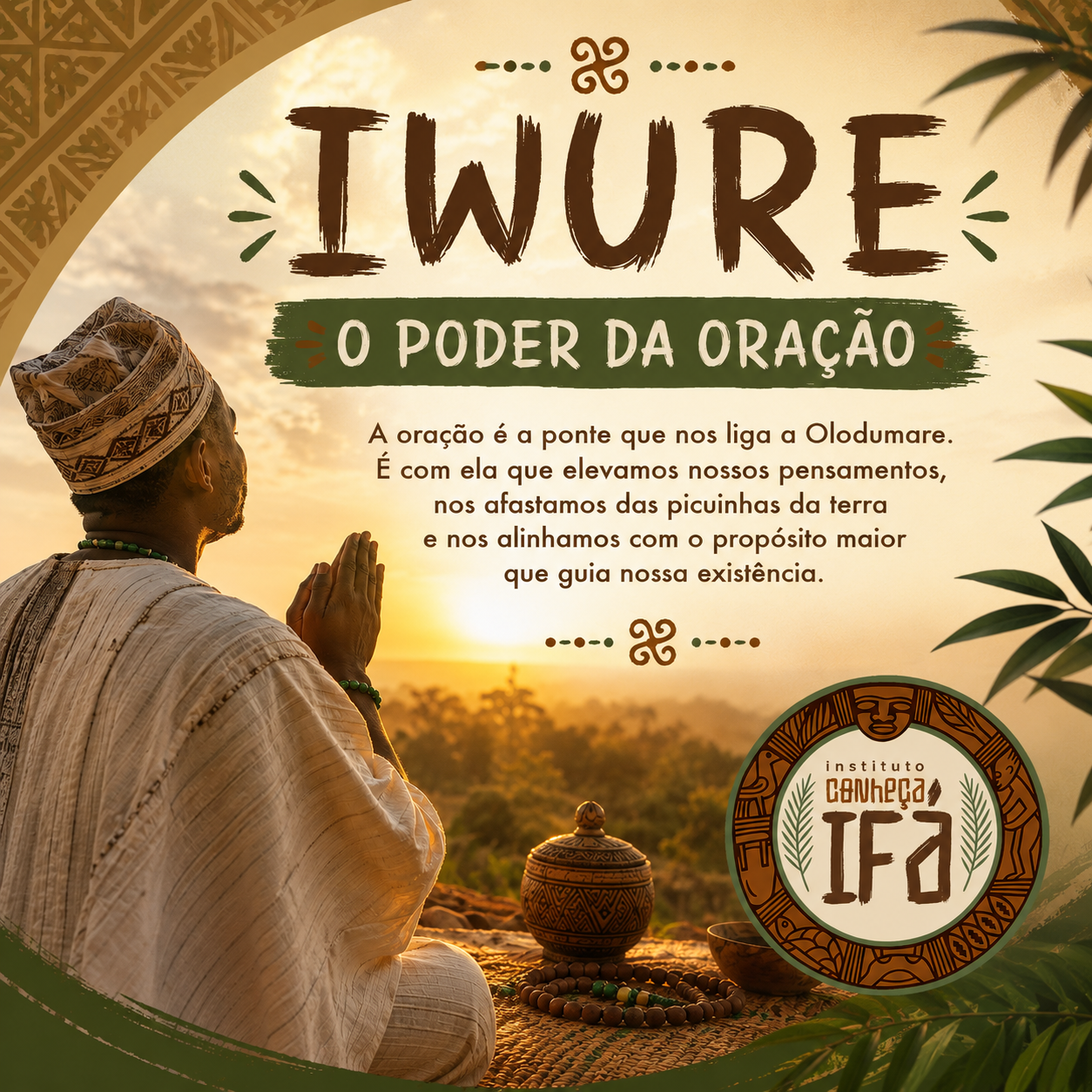 Iwure – O poder da oração